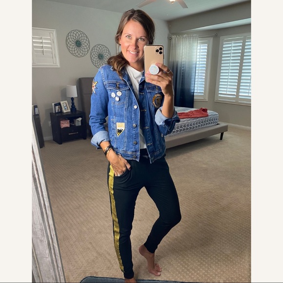 Pants - Gold and Black Joggers NWT